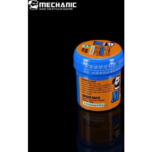 MECHANIC Lead-free BGA Solder Flux Paste Soldering Tin Cream Low High Temperature Welding Paste Flux for BGA Soldering Station
