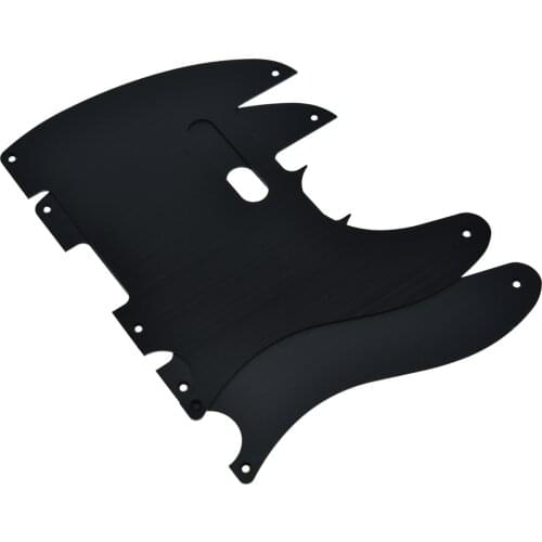 Dopro Metal Aluminum Anodized Vintage 5 Hole Tele Pickguard Fits for American/Mexican Fender for Telecaster