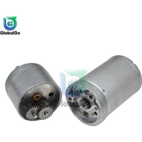 Electric DC Gear Motor For Robot Smart Car Toys DIY Model 25GA 370 DC 12V 100RPM Mini DC Speed Gear Motor