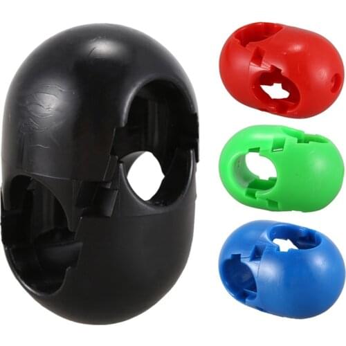 ELOS-10Pcs Climbing Rope Net Plastic Connector Net Buckle Climbing Accessories for Outdoor Amusement Swing Climbing Rope Parts