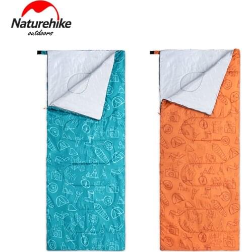 Naturehike S150 Envelope Cotton Sleeping Bag Windproof Compression Bag Packed