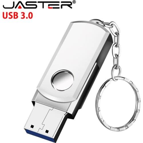 JASTER USB 3.0 Fashion hot selling creative metal Little fat man USB flash drive 4GB 128GB 16GB 32GB 64GB External Storage disk