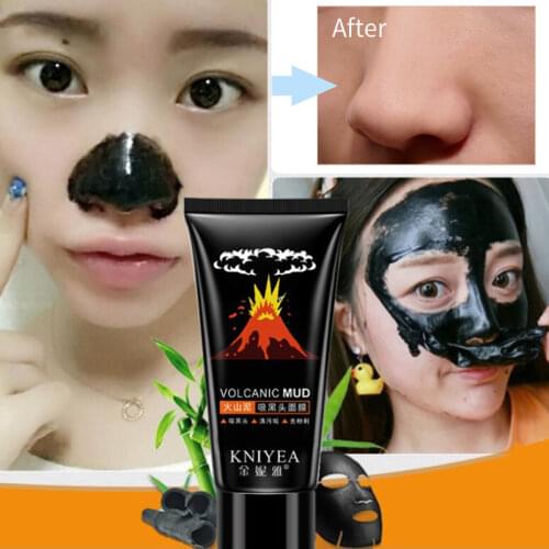 Hotsale Blackhead Remover Nose Black Mask Remove Shrink Pores Mask Charcoal Cleaning Nose Mask Oil Control Face Care TSLM1