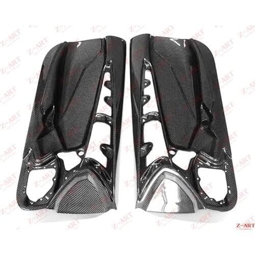 2011-2017 Z-ART carbon fiber door trim cover for LP700 dry carbon fiber interior trim parts for Aventador door cover
