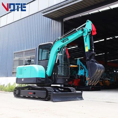 New Multifunction 4 Ton Mini Excavator Hydraulic Small Micro Digger Machine For Sale