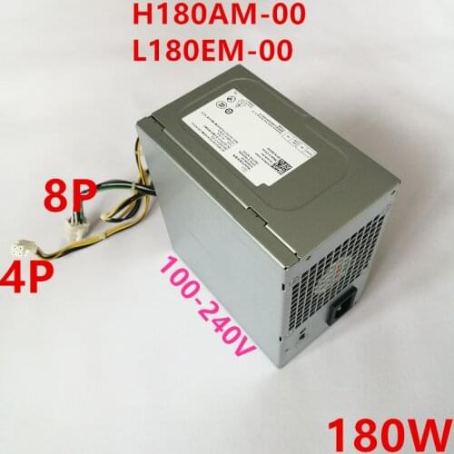 New Original PSU For Dell 3670 3070 3967 3977 3980 8Pin 180W Power Supply H180AM-00 L180EM-00 L290AM-00 AC290AM-00 AC180EM-00
