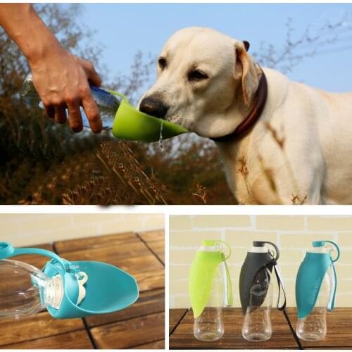 New Portable Pet Water Feeder Collapsible Car Carry Pet Bowl Water Feeding Kettle Dog Cat Outdoor Travel water bottle Container