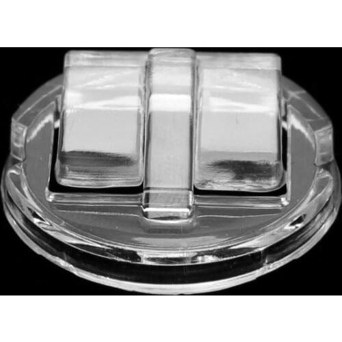 Transparent Finger Ring Display Stand Holder Jewelry Tray Ring Plastic Showcase