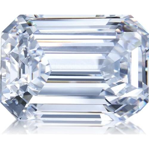 Zhanhao Rectangle Shape Moissanite Loose Gemstone From Jewelry Pierre Precieuse Preciosa ピンク모이사나이트