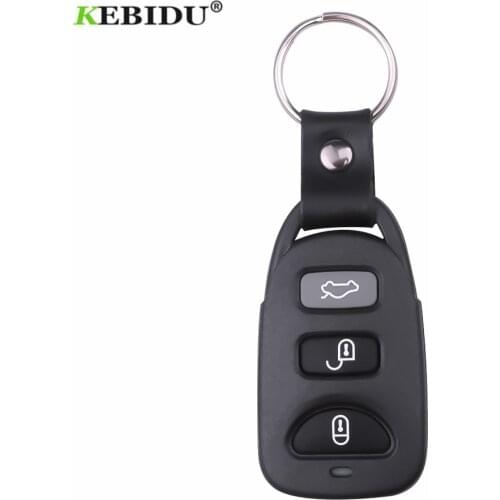 KEBIDU RF Remote Control Copy 4 Channel Cloning Duplicator Key Fob A Distance Learning Electric Garage Door Controller 433 MHz
