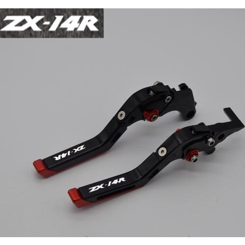 Yang hua CNC Folding&Extending Brake Clutch Levers For Kawasaki ZX-14R ZX 14R ABS 06-08 2009 2010 2011 2012 2013 2014 2015 2016