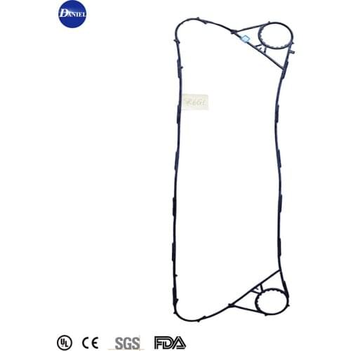 Spiral r410a counterflow fish farm plate heat exchanger plate and frame heat exchanger