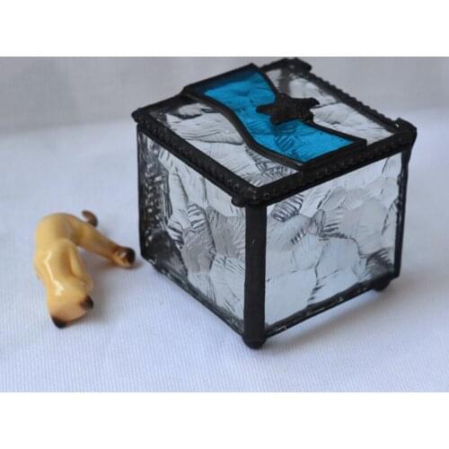 Glass Crafts Jewelry Box Jewelry Box Couple Gift Wedding Gift