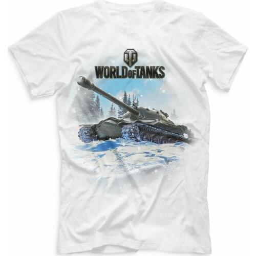 Unique Design Ice Snow Russian Tank WW II Soviet Red Army Tank T-Shirt. Summer Cotton Short Sleeve O-Neck Mens T Shirt New S-3XL