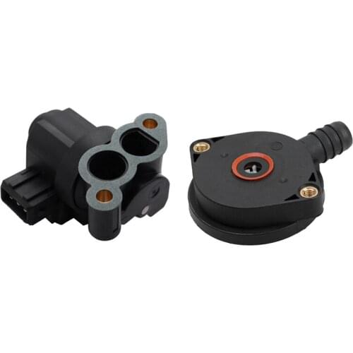 1x Idle Air Control Valve for Bmw E34 E36 E46 318Ti 318I Z3 318Is 316I & 1Pcs Crankcase Ventilation Valve