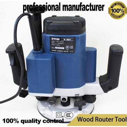 15% off Japan RYOBI Ryobi R-601 Woodworking engraving machine Router Woodworking Slotting machine Furniture Trimming