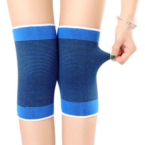 2Pcs/Pair Sport Running Leg Knee Patella Support Brace Wrap Protector Elbow Pad Band Bandage Gym Fitness Basketball Knee Pads Sl