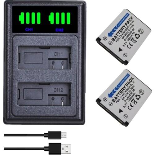 2PCSNP-45 NP 45 NP45 NP 45A 45B 45S Battery + LCD USB Charger For Fujifilm XP11 J38 Z70 Z35 J40 J20 Z10 Z20 Z100 fd J10 J50