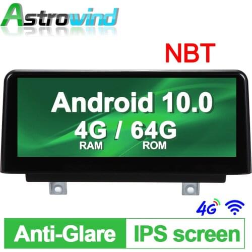 10.25 inch 8 Core Android 10.0 Car GPS Navigation Media Stereo Radio For BMW 3 Series F30 F34 for BMW 4 Series F32 F33 F36 NBT
