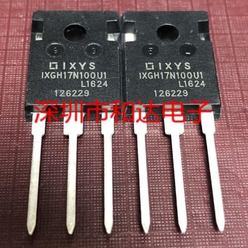 IXGH17N100U1 TO-247 1000V 34A