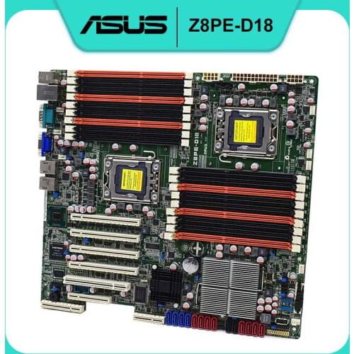 ASUS Z8PE-D18 Desktop motherborad DDR3 LGA 1366 X58 SATA2 VGA Used original motherboard