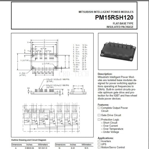 NEW ORIGINAL PM15RSH120