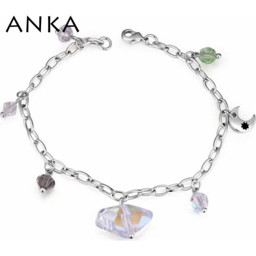 New style 2 colors Mothers Day gift Fashion crystal Geometric bracelet Crystals from Austria #116289