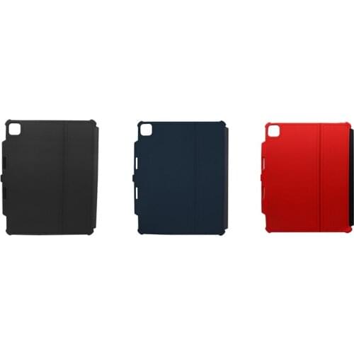 Suitable for iPad Pro 12.9 Inch Tablet Case, Screen Protector and Lightweight Silicone Case