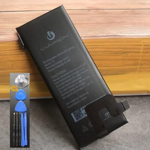 Full New 3.84v 8.4wh Battery for Lumigon T3 Cell Phone Batteria