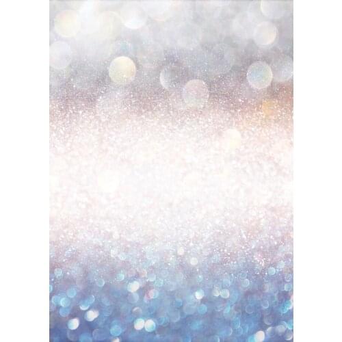 Silver Glitters Bokeh Vinyl Photography Background for Photo Studio Customized Portrait Children Baby Photo Backdrops Photobooth