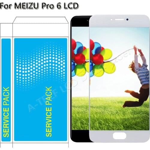 AAA Quality 5.2 ''LCD For MEIZU Pro 6 LCD Display Display Touch Screen + Frame Assembly For Meizu Pro 6 M570M M570H LCD Repair
