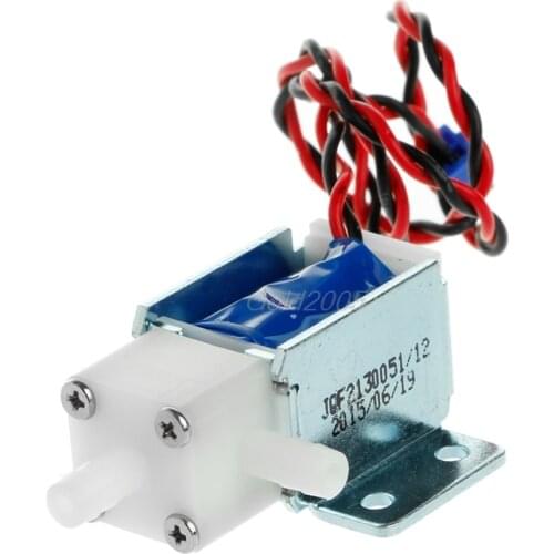 12V Normally Open Electric Control Solenoid Discouraged Air Water Valve Oct Whosale&DropShip