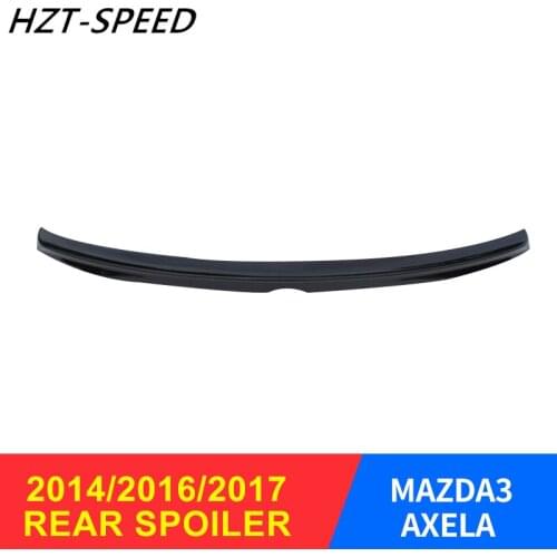 2014 - 2016 - 2017 4 Colors For MAZDA 3 AXELA Modification ABS Rear Window Spoiler Rear Spoiler for MAZDA