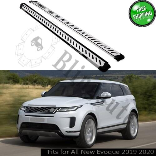 Running board fits for L.and Rover R.ange Rover all new Evoque 2019 2020 side steps nerf bar car pedal side stairs side bar 2PCS