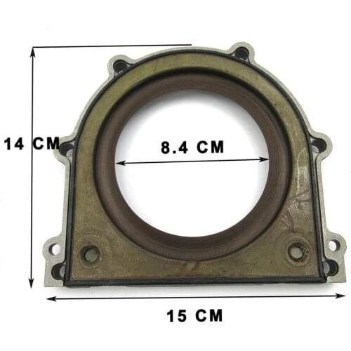 Engine Crankshaft Rear Main Seal Retainer Cover For Mercedes Benz W124 Chrysler Daewoo Jeep 6010110108