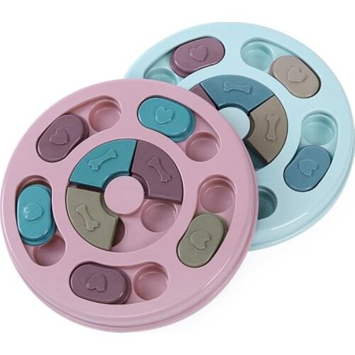 Dogs Puzzle Toys Increase IQ Interactive Dog Accessories Pet Training Games Feeder For Small Medium Fidget Puppy Toy Игрушки