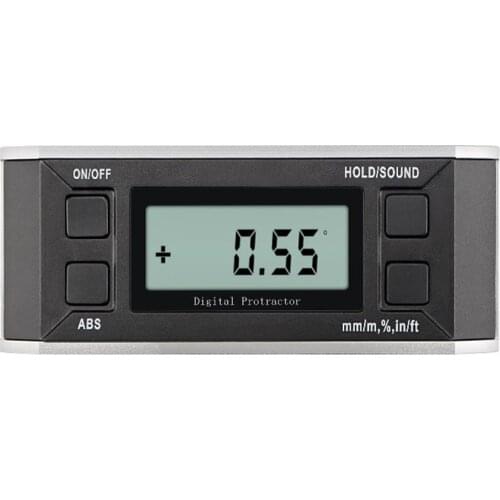 IP65 Digital Display Level Angle Meter Inclinometer ，Magnetic Level Angle Counter Digital Angle Meter Magnetic ，Base Measurement