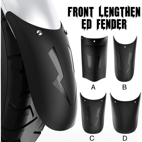 Motorcycle Modification Long Front Rear Plastic Fender Extender Mudguard Splash Extension For Honda CB190RGW250 150NK