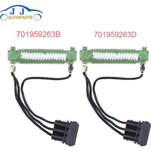 NEW Cooling Fan Resistors For Seat Alhambra For V-W Sharan Transporter T4 for Volkswagen EuroVan 701959263D 701959263B