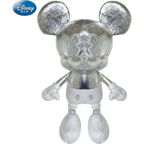 Disney Mickey Plush Toy Silver Plush Doll Beautiful Fashion Stuffed Animal Plush Toy Anime Cartoon Character Children GifhSZZ114