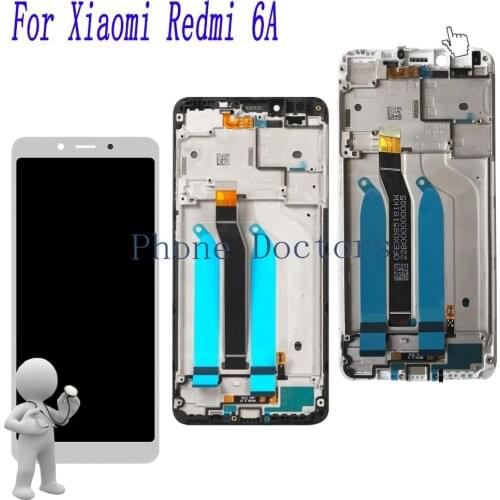 5.45'' Full LCD DIsplay + Touch Screen Digitizer With Frame Assembly For Xiaomi Redmi 6A M1804C3CT M1804C3CH M1804C3CC