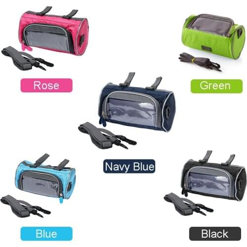 Motorcycle Handlebar Bag for The Handlebars Pannier Moto Front Multi-purpose Phone Case Bag Shoulder Handbag Rainproof