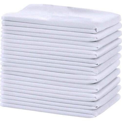 12 Pcs Cloth Napkin Cotton Dinner Napkin,Soft Washable and Reusable Napkin,for Restaurant Wedding Hotel Dinner Party