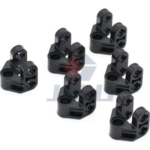 High-Tech Parts Axle and Pin Connector Perpendicular Split Bricks 92907 MOC Race Car Plane Model Bulk Accessory Building Blocks