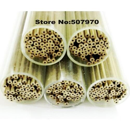 Ziyang Brass Drilling Electrode Tube 1.5*400mm for EDM Die Machine