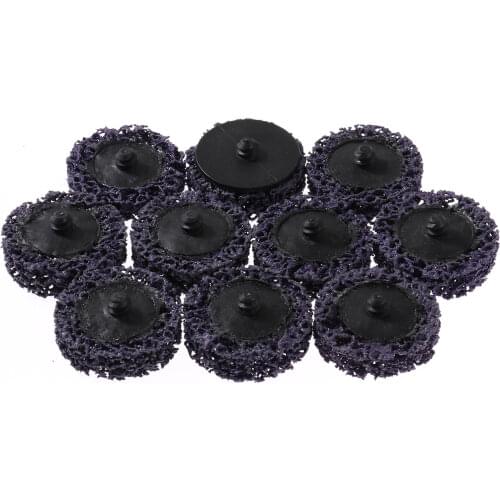 10Pcs Quick Strip Discs Abrasive Angel Grinders Clean Tools Easy Clean Poly Strip Wheel Discs for Die Grinder Rust Paint Flaking