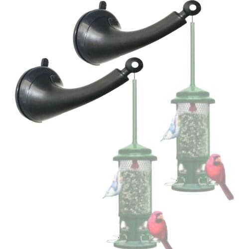 2/PK Glass Window Hanger For Bird Feeder Bird Feeder Hook - No Bird Feeder