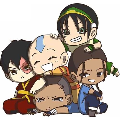 Anime Car Stickers Funny Car Styling Cover Scratches Bumper Bodywork Windshield Cartoon Protector Decal kk13*13cm