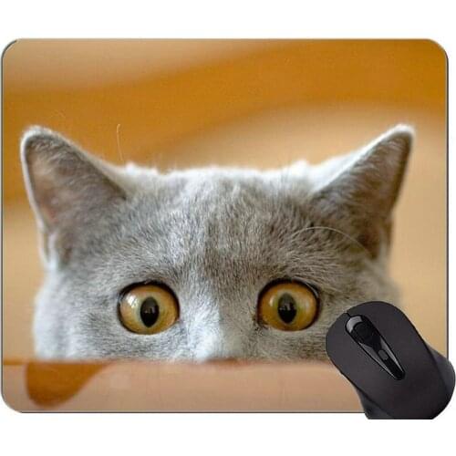 Gaming Mouse Pad Custom,Warm heart animal cat Home Office Computer Accessories Mousepads