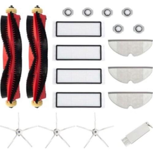Detachable Roller Brush Kit for Xiaomi Roborock S6 S5 Max S60 S65 Vacuum Cleaner Mop Cloths Brushes Vacuum Cleaner